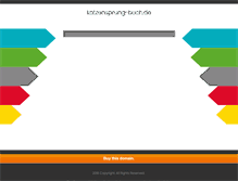 Tablet Screenshot of katzensprung-buch.de